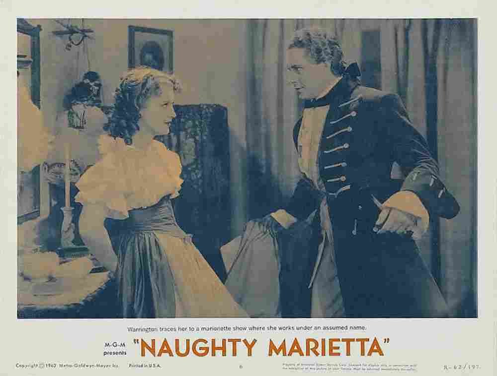 Naughty Marietta 25  film star poster A4 Photo Print