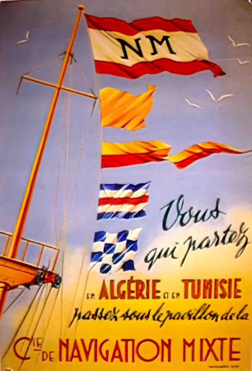 NavMixteFlags Advert A4 Photo Print