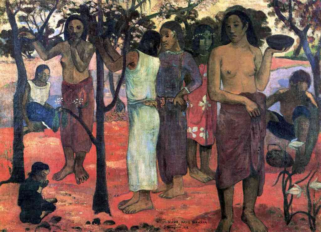 Nava Nava Mehana Gauguin A4 Photo Print