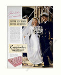 Naval Wedding England Vintage Retro Advert Poster A4 Photo Print
