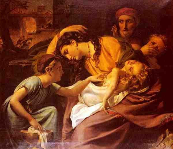 Navez Francois Joseph Le Massacre Des Innocents A4 Photo Print