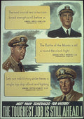Navy Admirals Poster Vintage Retro Advert Ads A4 Photo Print