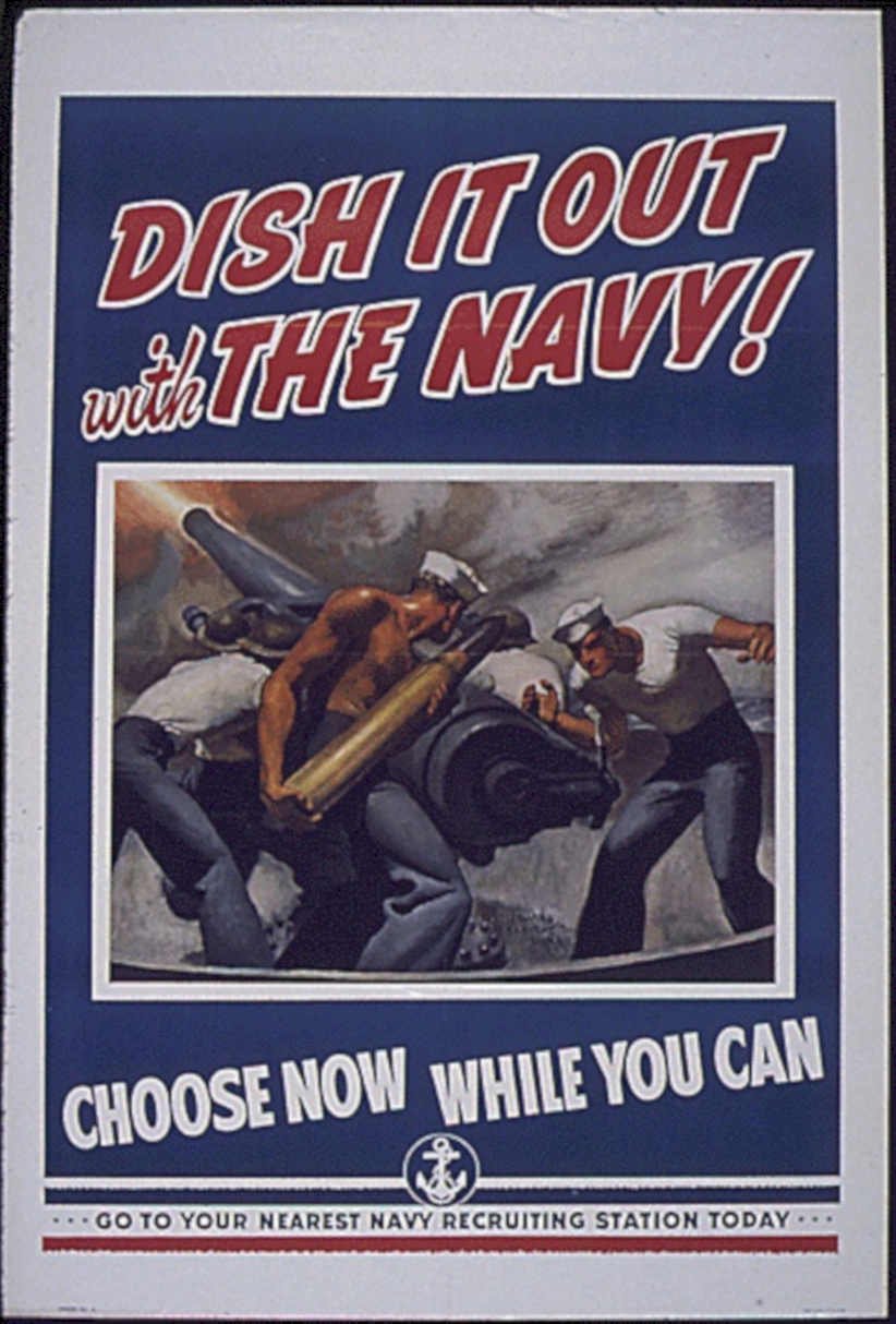 Navy Artillery Poster 2 Vintage Retro Advert Ads A4 Photo Print