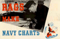 Navy Charts Rag Vintage Retro Advert Poster A4 Photo Print