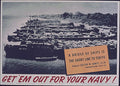 Navy Destroyer Ships Vintage Retro Advert Poster A4 Photo Print