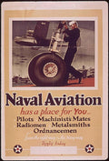 Navy Pilot Biplane Vintage Retro Advert Poster A4 Photo Print