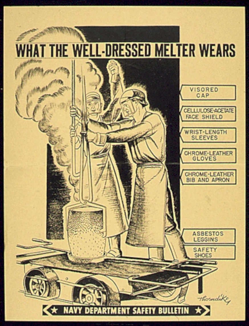 Navy Safety Rules Vintage Retro Advert Poster A4 Photo Print