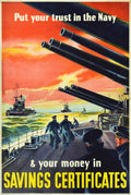 Navy Ship Savings Vintage Retro Advert Poster A4 Photo Print