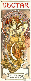 Nectar Liqueur Vintage Advert A4 Photo Print