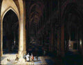 Neefs Antwerp Cathedreal at Night Art A4 Photo Print