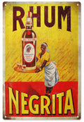 Negrita Rum Sign Vintage Retro Advert Ads A4 Photo Print