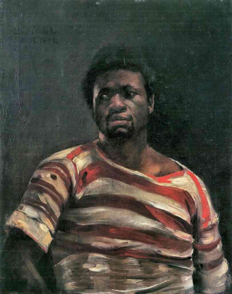 Negro Othello Lovis Corinth Impressionism European A4 Photo Print