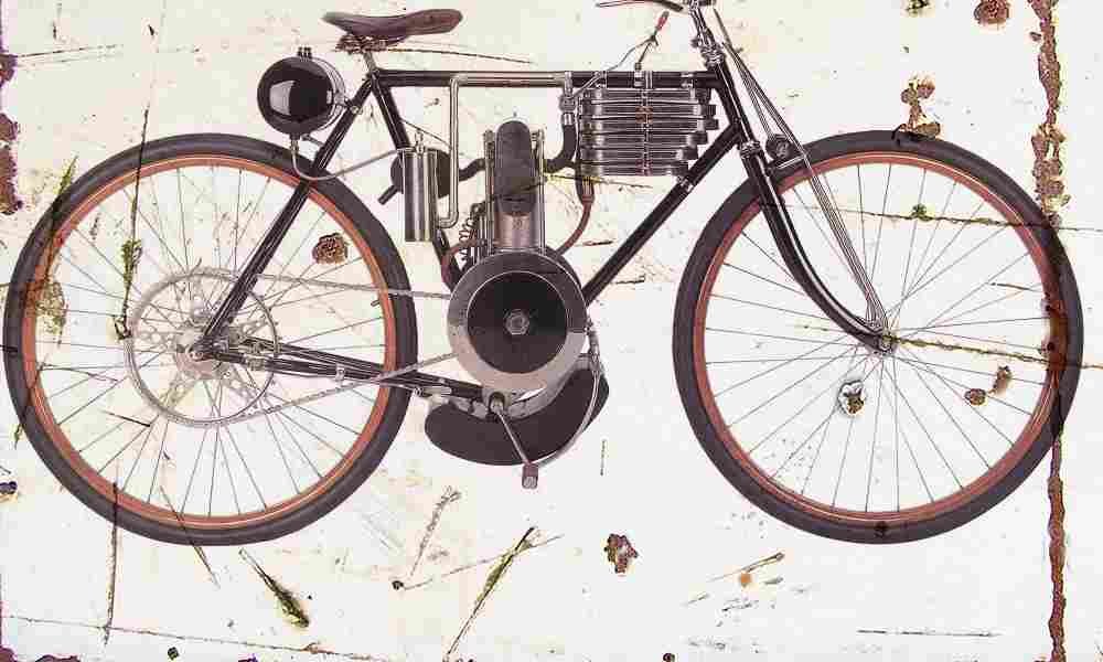 Nelk 1905 Aged Vintage A4 Photo Print