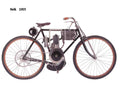 Nelk 1905 motorbike A4 Photo Print