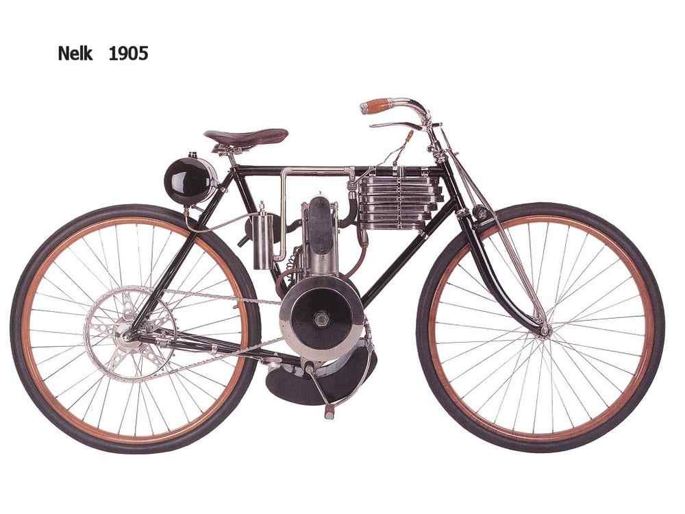 Nelk 1905 motorbike A4 Photo Print