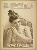 Nellie Carman Sheetmusic Vintage Retro Advert Poster A4 Photo Print