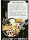 Nelson Master Roofs Vintage Retro Advert Ads A4 Photo Print