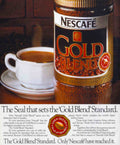 Nescafe Gold Blend Vintage Retro Advert Poster A4 Photo Print