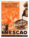 Nescao Coffee Vintage Retro Advert Poster A4 Photo Print