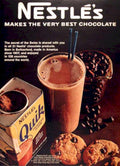 Nestles Quick Chocolate 3 Vintage Retro Advert Ads A4 Photo Print