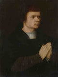 Netherlandish A Young Man Praying A4 Photo Print