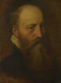 Netherlandish Portrait of a Bearded Man A4 Photo Print
