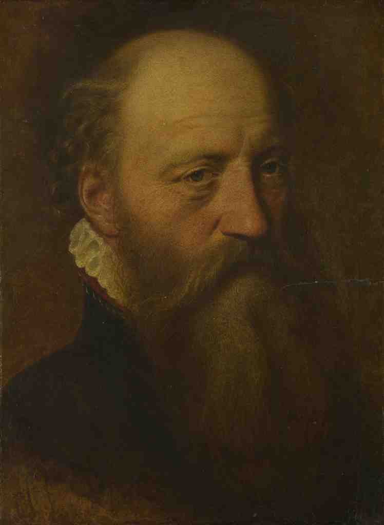 Netherlandish Portrait of a Bearded Man A4 Photo Print
