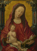 Netherlandish The Virgin and Child A4 Photo Print
