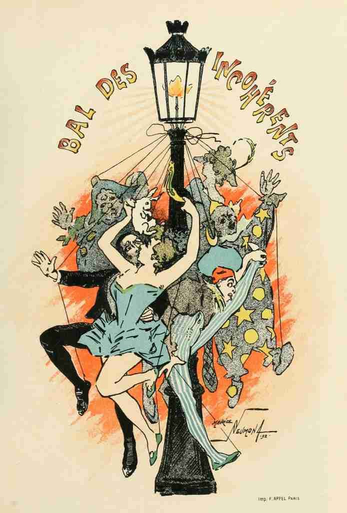 Neumont Maurice 1868 1930 Catalogue illustre de lexposition 1894 Bals des Incoherents A4 Photo Print
