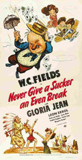 Never Give a Sucker an Even Break 01  film star poster A4 Photo Print