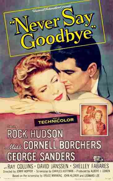Never Say Goodbye 1956 01  film star poster A4 Photo Print