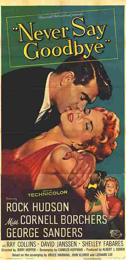 Never Say Goodbye 1956 04  film star poster A4 Photo Print