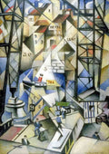 Nevinson le vieux port A4 Photo Print