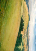Nevinson summer in the downs A4 Photo Print