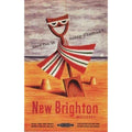 New Brighton Wallasey British Rail Railway S Vintage Retro Advert Poster A4 Pho