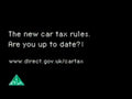 New Car Tax Vintage Retro Advert Poster A4 Photo Print