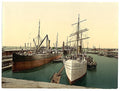 New Harbor I Bremerhafen Hanover Vintage A4 Photo Print