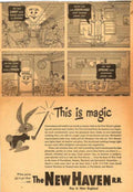 New Haven Train 1 Vintage Retro Advert Ads A4 Photo Print