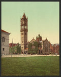 New Old South Church Boston Vintage A4 Photo Print