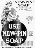 New Pin Soap Vintage Retro Advert Poster A4 Photo Print
