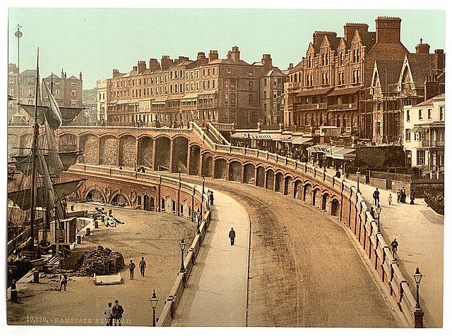 New Road Ramsgate Vintage A4 Photo Print