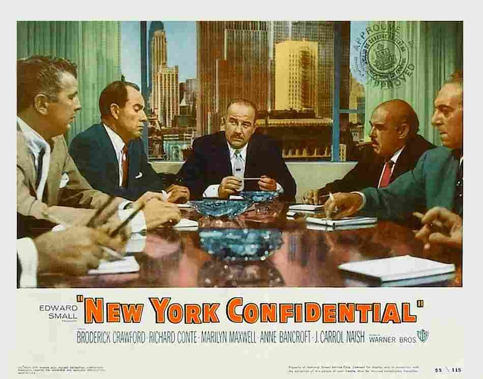 New York Confidential 04  film star poster A4 Photo Print