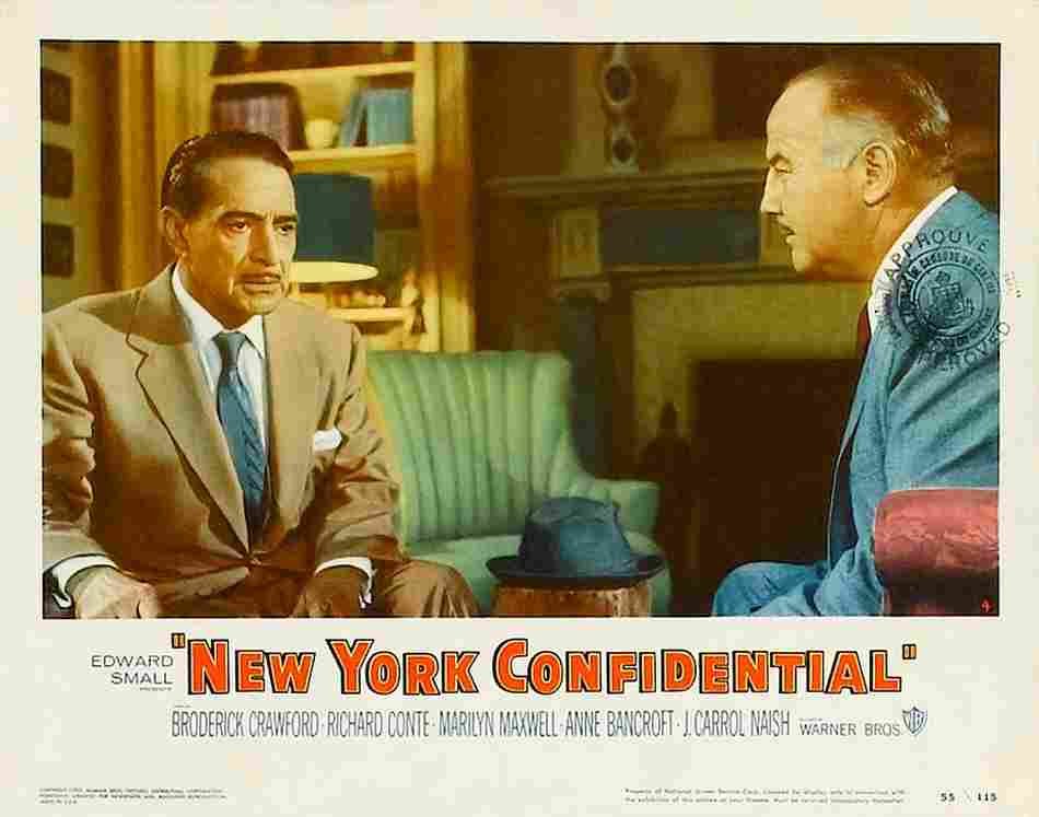 New York Confidential 05  film star poster A4 Photo Print