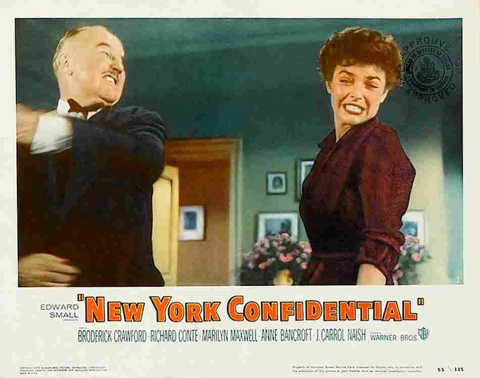 New York Confidential 07  film star poster A4 Photo Print
