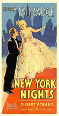 New York Nights 1929 01  film star poster A4 Photo Print