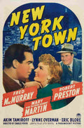 New York Town 01  film star poster A4 Photo Print