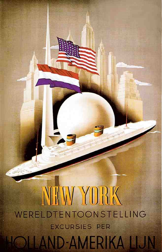 New York Vintage A4 Photo Print