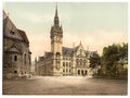 New town hall Brunswick Vintage A4 Photo Print