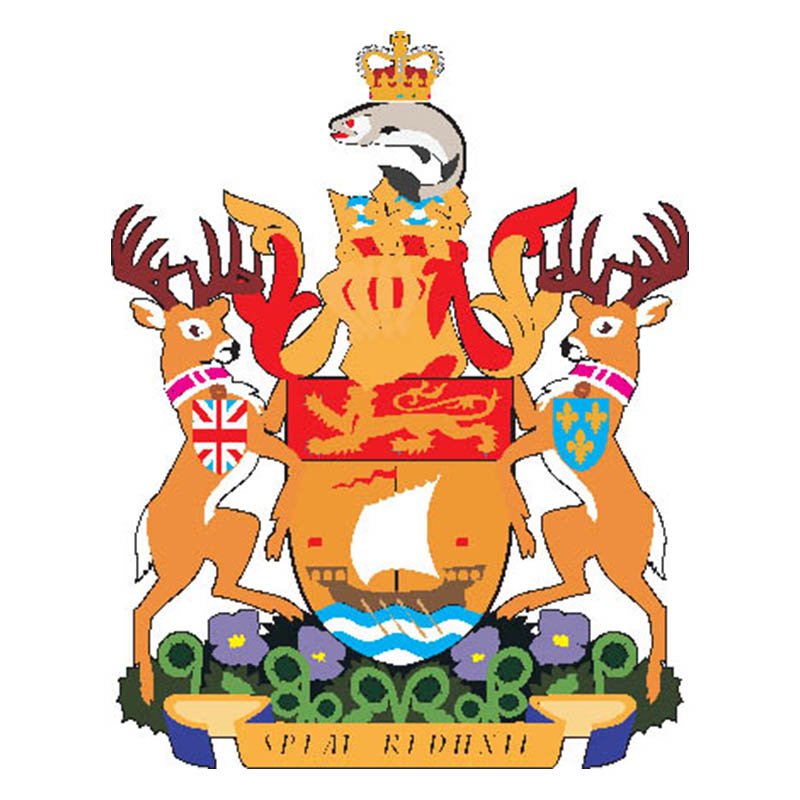 Newbrunswick Prov Coat Of Arms N3915 A4 Photo Print