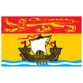 Newbrunswick Prov Flag N3952 A4 Photo Print